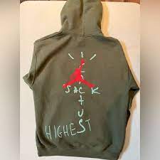 Travis Scott Hoodie with Dropping Styles